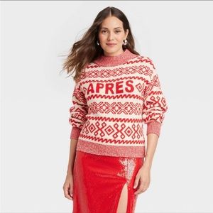 NWT Apres Sweater